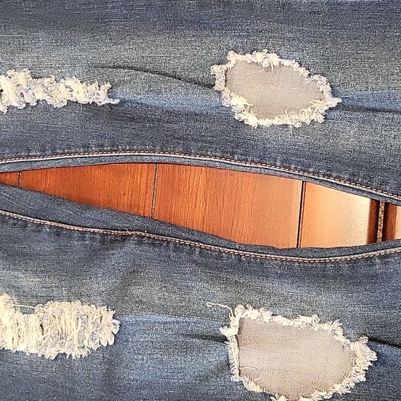 Super Flare Bell Bottom Stretch Jeans - Picture 3 of 9